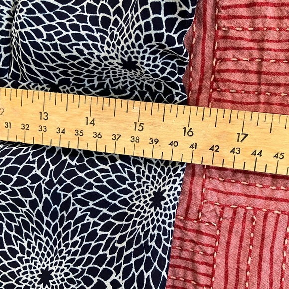 NWT Jessica floral navy blue Patterned Dress size 8P - Picture 6 of 14